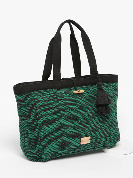 Shoulder Bag Oeillet Cotton Woomen Green oeillet WOEI04 other view 1