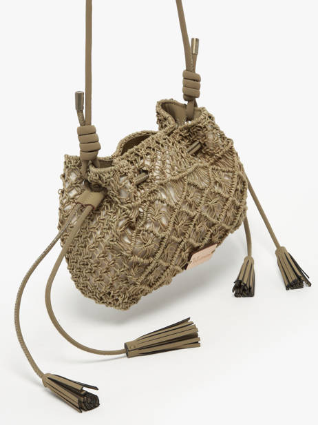 Braided Jute Tanaisie Crossbody Bag Woomen Green tanaisie WTAN06 other view 2
