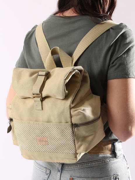 Medium Backpack Narcisse Woomen Green narcisse WNAR14 other view 1