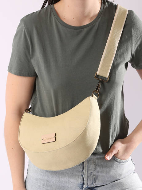 Sac Bandoulière Figuier Woomen Vert figuier WFIG01 vue secondaire 1
