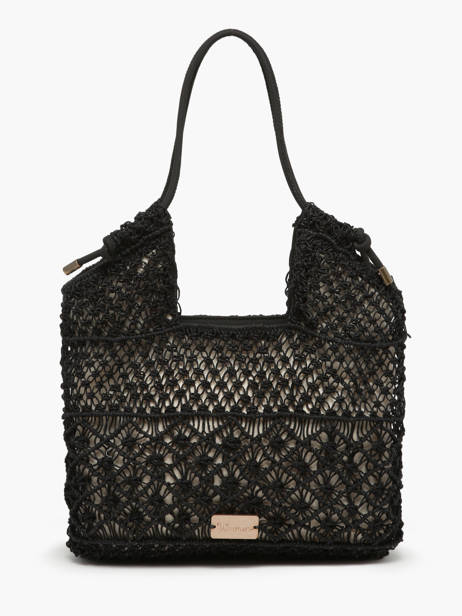 Sac Port paule Tanaisie Jute Woomen Noir tanaisie WTAN04