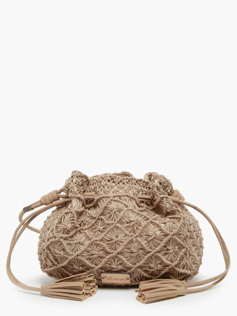 Braided Jute Tanaisie Crossbody Bag Woomen Beige tanaisie WTAN07