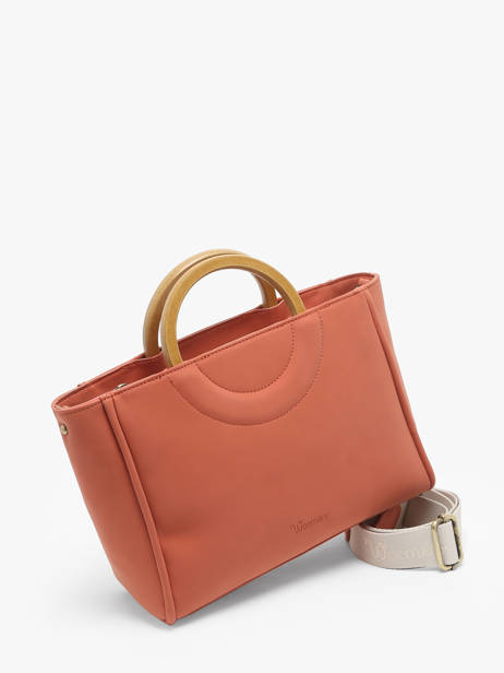 Handbag Crocus Woomen Red crocus WCRO02 other view 2