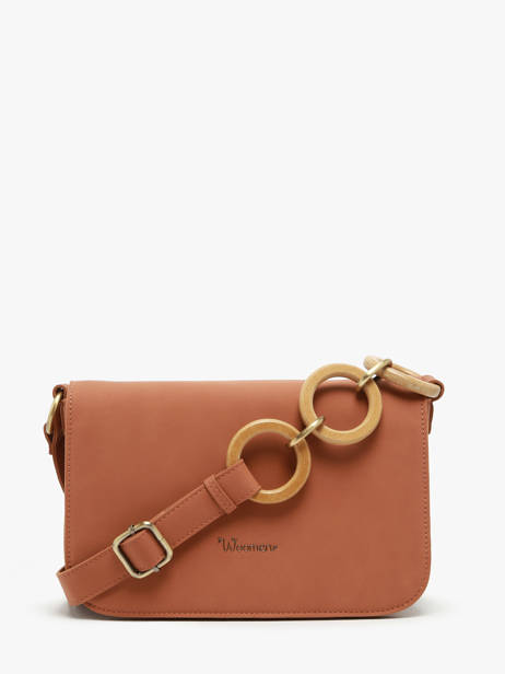Sac Bandoulire Heliconia Woomen Marron heliconia WHEL03