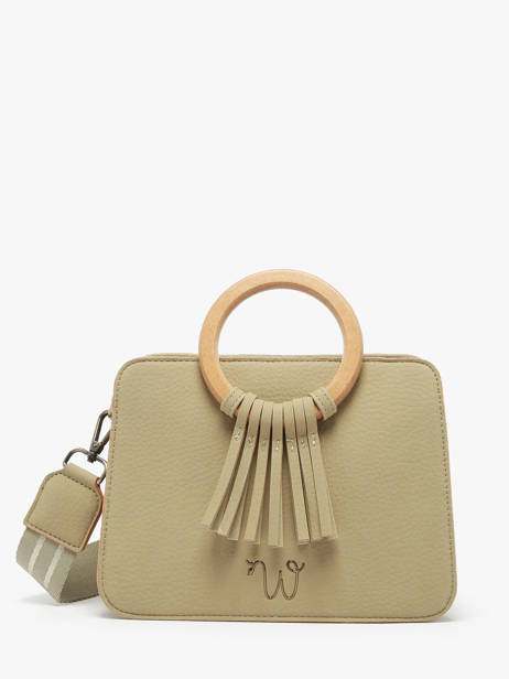 Sac Bandoulire Camomille Woomen Vert camomille WCAO1S