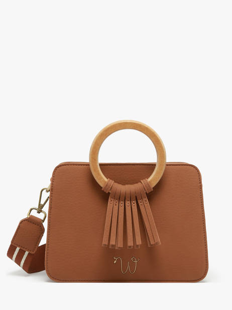 Sac Bandoulire Camomille Woomen Marron camomille WCAO1S