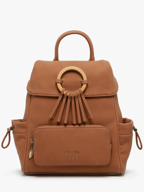 Sac  Dos Camomille Woomen Marron camomille WCAO02