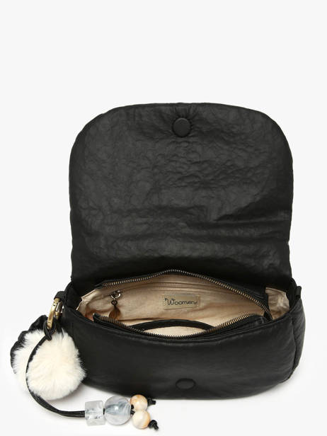 Cross Body Tas Alizier Woomen Zwart alizier WALI03 ander zicht 3