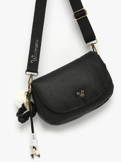 Cross Body Tas Alizier Woomen Zwart alizier WALI04 ander zicht 2