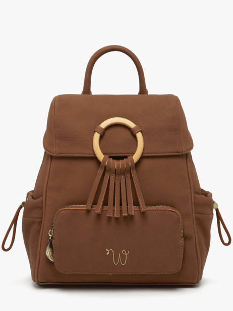 Sac  Dos Camomille Woomen Marron camomille WCAO02