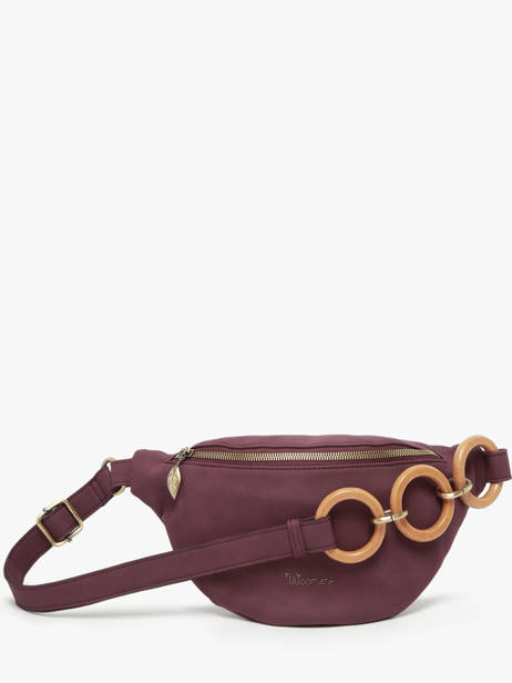 Belt Bag Woomen Violet heliconia WHEL04