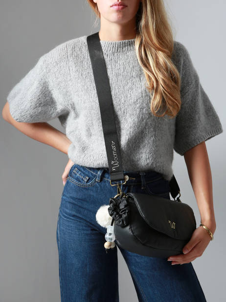 Cross Body Tas Alizier Woomen Zwart alizier WALI03 ander zicht 1