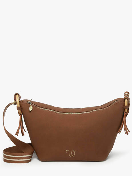 Shoulder Bag Camomille Woomen Brown camomille WCAO03