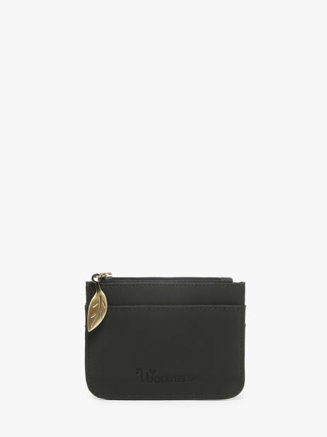 Card Holder Woomen Black crocus WCRO90