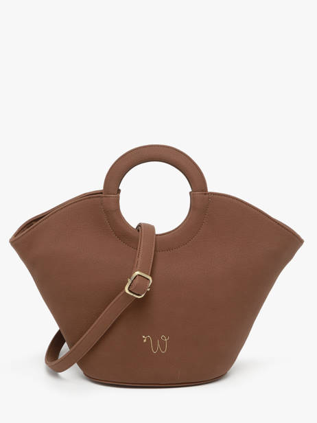 Sac  Main Neflier Woomen Marron neflier WNEF01