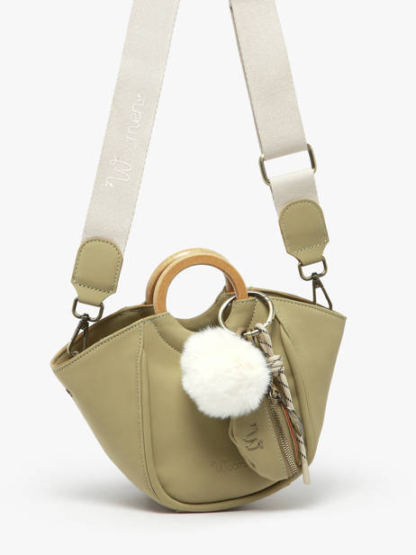 Cross Body Tas Crocus Woomen Groen crocus WCRO33 ander zicht 2
