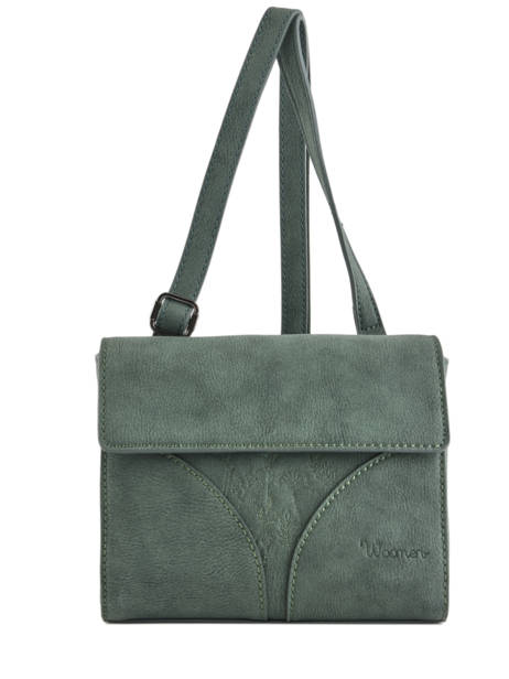 Cross Body Tas Hibiscus Woomen Groen hibiscus WHIBI02