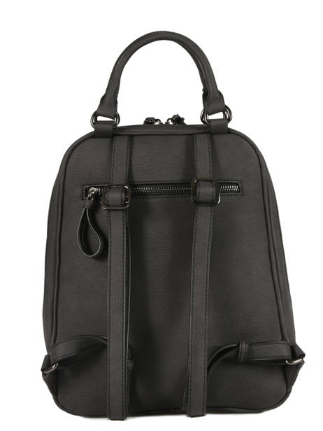 Backpack Woomen Black hibiscus WHIBI01 other view 4