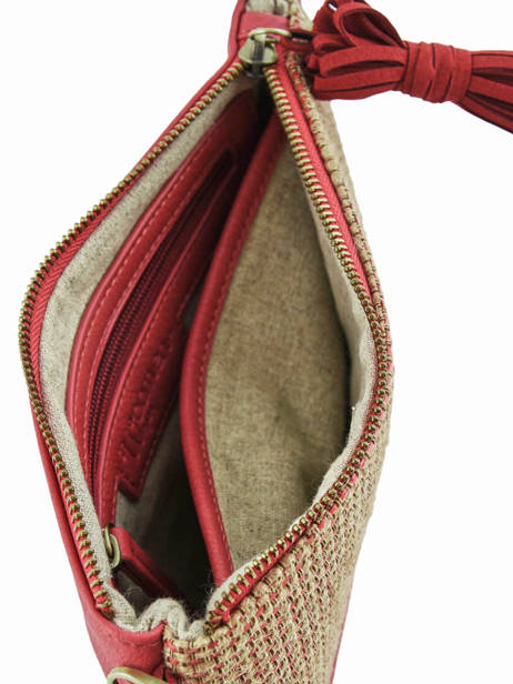 Shoulder Bag Abelia Woomen Red abelia WABEL01 other view 4