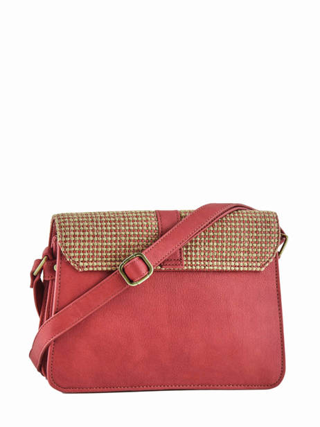 Shoulder Bag Abelia Woomen Red abelia WABEL04 other view 3