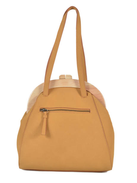 Sac Shopping Iris Woomen Jaune iris WIRIS03 vue secondaire 4