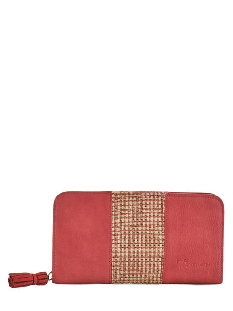 Wallet Woomen Red abelia WABEL91