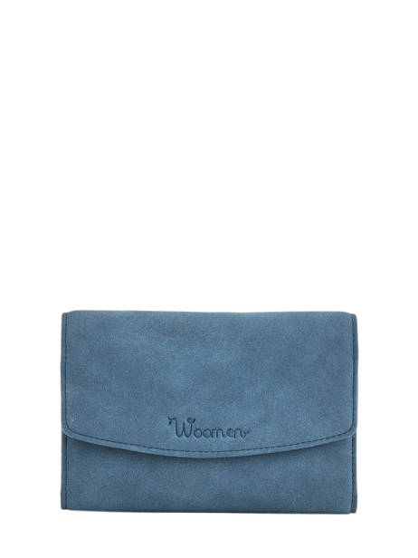 Coin Purse Coquelicot Woomen Blue coquelicot WCOQ91