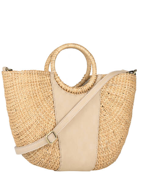 Wicker Epis Satchel Woomen Beige epis WEPIS01 other view 3