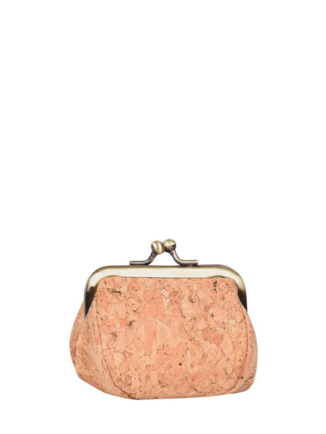 Porte-monnaie Woomen Marron coquelicot WCOL93 vue secondaire 3