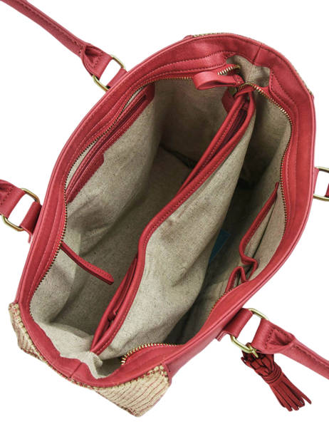 Shoulder Bag Abelia Woomen Red abelia WABEL05 other view 4