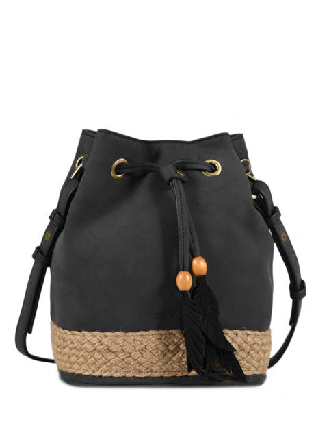 Crossbody Bag Anemone Woomen Black anemone WANE01