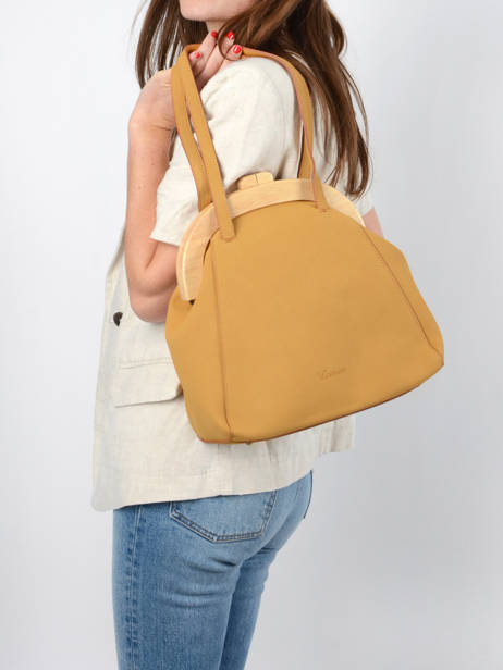 Sac Shopping Iris Woomen Jaune iris WIRIS03 vue secondaire 2