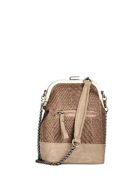 Sac Bandoulière Dahlia Woomen Beige dahlia WDAH08 vue secondaire 4