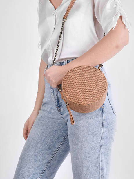 Shoulder Bag Coquelicot Woomen Beige coquelicot WCOL06 other view 1