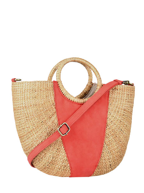 Wicker Epis Satchel Woomen Orange epis WEPIS01 other view 4