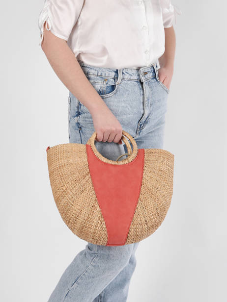 Wicker Epis Satchel Woomen Orange epis WEPIS01 other view 2