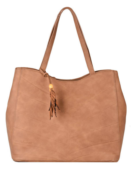 Shopping Bag Nervure Woomen Brown nervure WNER03