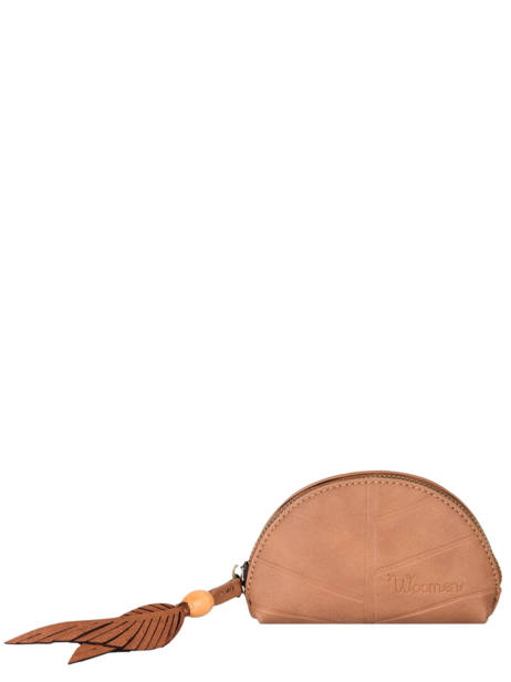Purse Woomen Brown nervure WNER93