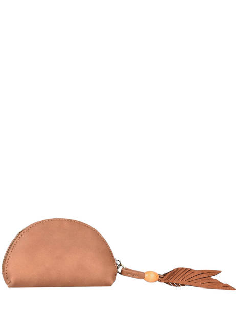 Purse Woomen Brown nervure WNER93 other view 2