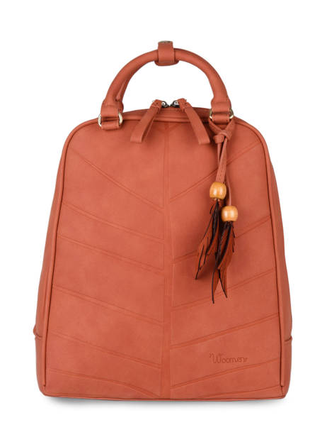 Backpack Woomen Red nervure WNER02