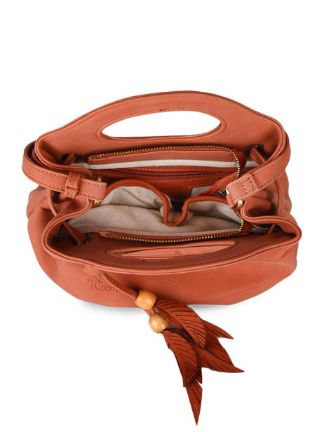 Cross Body Tas Nervure Woomen Rood nervure - 00WNER06 ander zicht 4