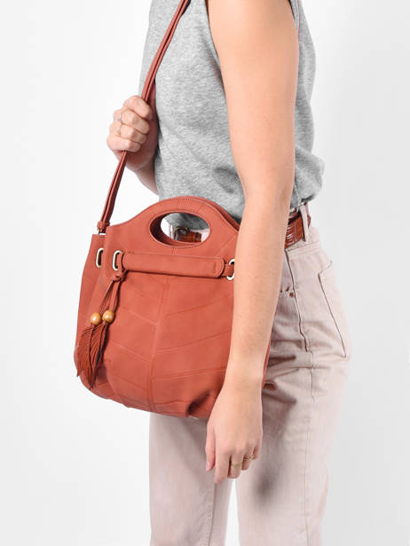 Cross Body Tas Nervure Woomen Rood nervure - 00WNER07 ander zicht 1