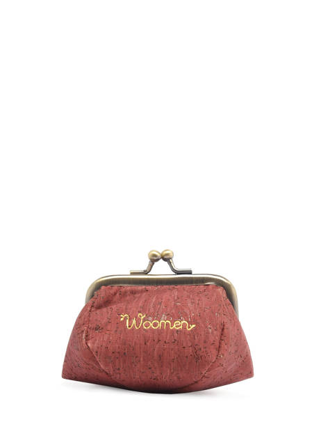 Coin Purse Woomen Red coquelicot WCOL93