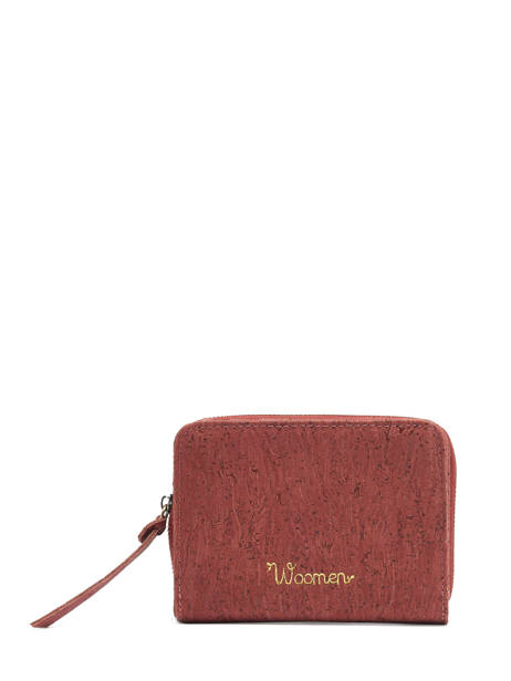 Porte-monnaie Woomen Rouge coquelicot WCOL95