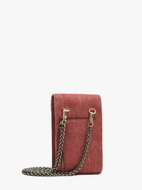 Crossbody Bag Coquelicot Cork Woomen Red coquelicot WCOL18 other view 4
