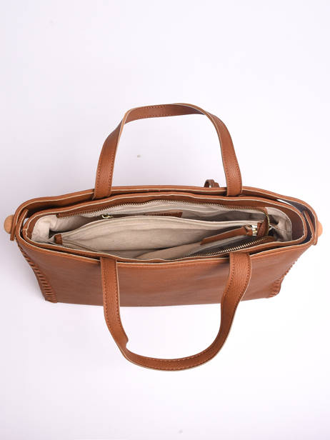 A4 Size  Messenger Bag Woomen Brown gentiane WGEN82 other view 4