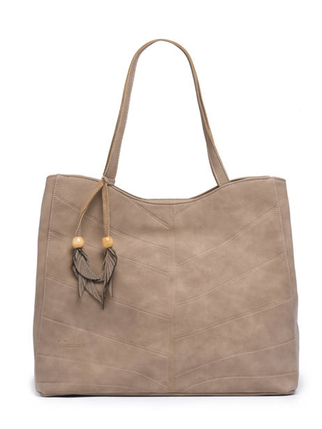 Cabas Nervure Woomen Beige nervure WNER03