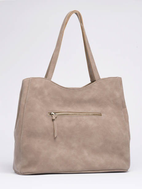 Shopping Bag Nervure Woomen Beige nervure WNER03 other view 4