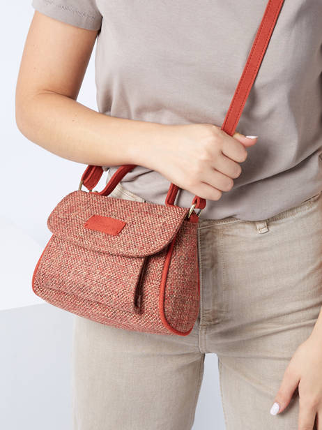 Crossbody Bag Gardenia Woomen Red gardenia WGAR21 other view 2