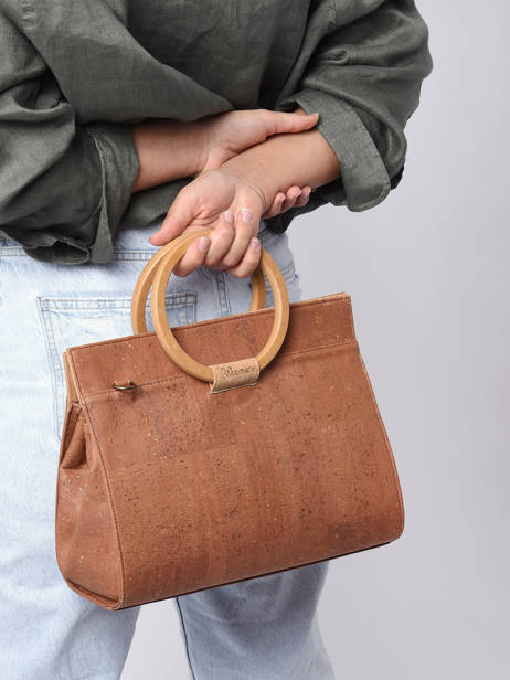 Sac Porté Main Eclipte Liege Woomen Rose eclipte liege WELI02 vue secondaire 1
